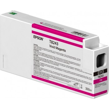 Cartucho Original Epson Vivid Magenta T824300 UltraChrome HDX HD 350ml C13T824300