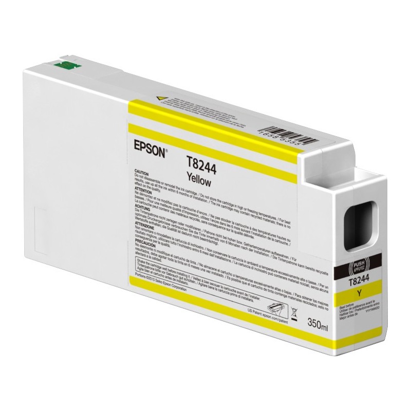 Cartucho Original Epson Yellow T824400 UltraChrome HDX HD 350ml C13T824400