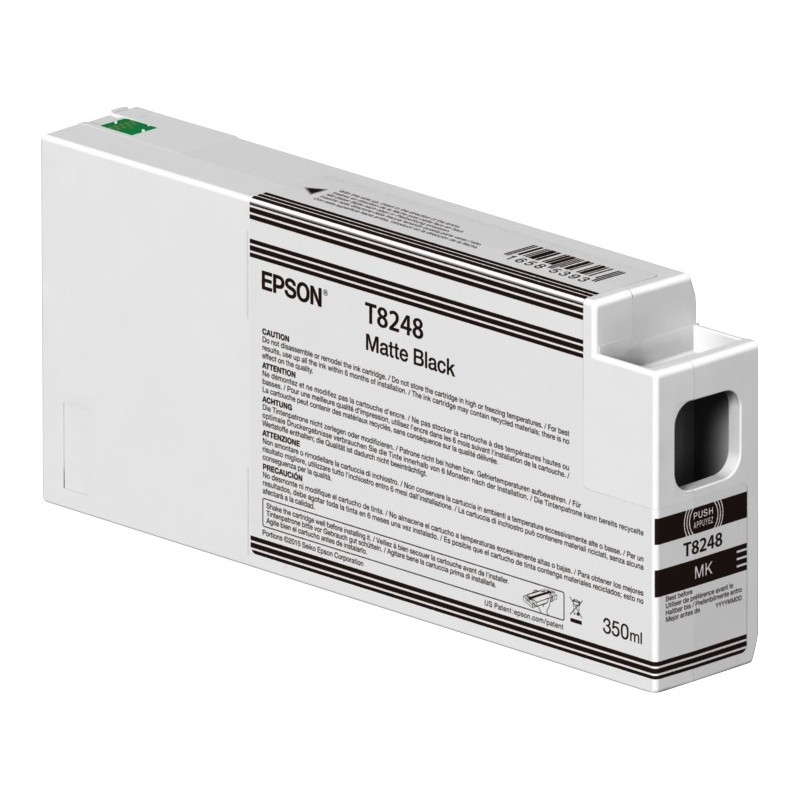 Cartucho Original Epson Negro mate T824800 UltraChrome HDX HD 350ml C13T824800