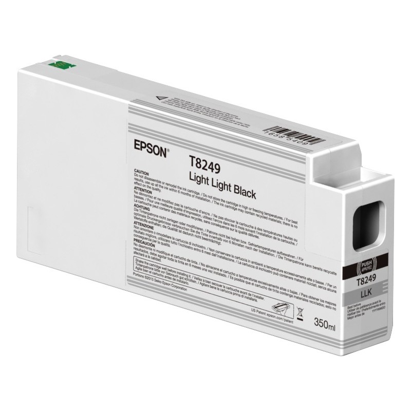 Cartucho Original Epson Light Black T824900 UltraChrome HDX HD 350ml C13T824900
