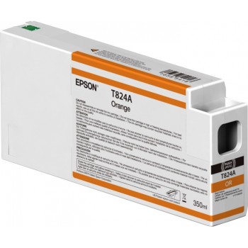 Cartucho Original Epson Naranja T824A00 UltraChrome HDX 350ml C13T824A00