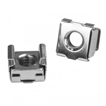 StarTech.com Paquete de 100 Tornillos y Tuercas Enjauladas Cage Nuts M6 CABSCREWM62