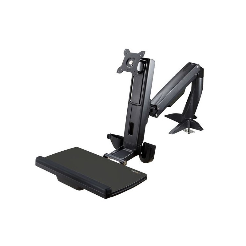 StarTech.com Brazo de Soporte de Pie y Sentado Ajustable VESA para Monitores de hasta 24 Pulgadas co ARMSTSCP1