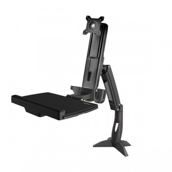 StarTech.com Brazo de Soporte de Pie y Sentado Ajustable VESA para Monitores de hasta 24 Pulgadas co ARMSTSCP1