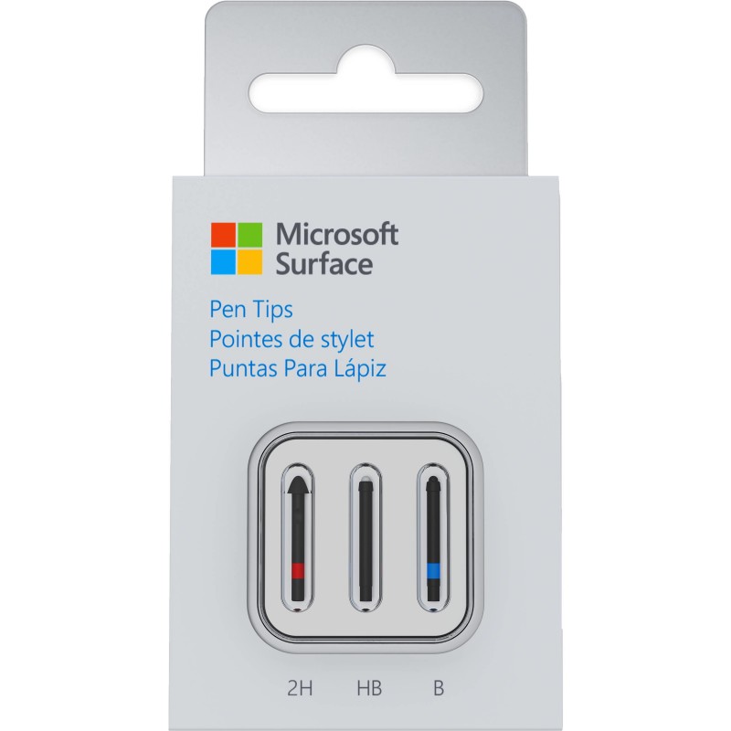 Microsoft 4 Surface Pen Tip Kit Negro, Gris 3 piezas GFU-00006