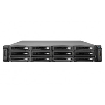 QNAP REXP-1220U-RP unidad de disco multiple Bastidor (2U) Negro