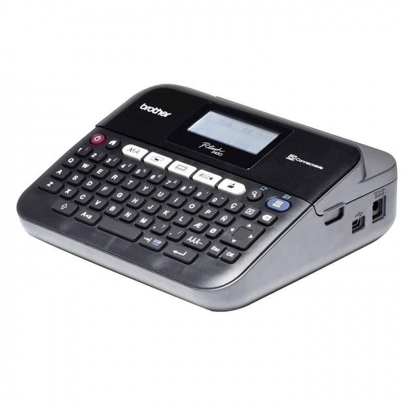 Brother PT-D450VP impresora de etiquetas Transferencia térmica 180 x 180 DPI Alámbrico TZe QWERTY PTD450VPUR1