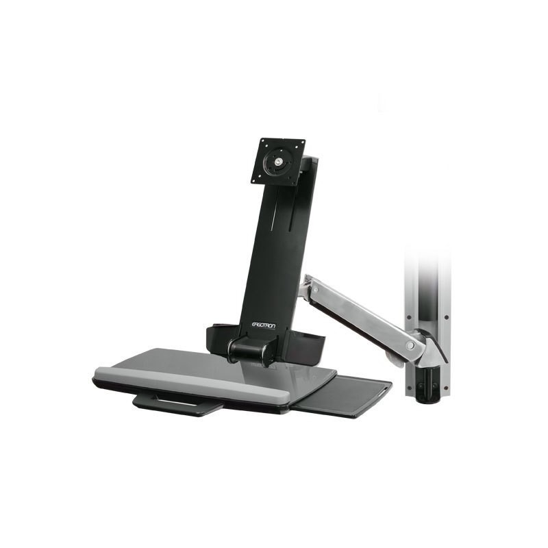 Ergotron StyleView Sit-Stand Combo System 61 cm (24") Aluminio 45-271-026