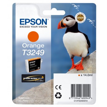 Cartucho de tinta Original Epson T3249 Naranja C13T32494010