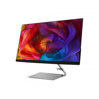 Lenovo Q27q-10 - 27" - 2560x1440 - Wide Quad HD LCD - Gris, Plata 65F4GAC3EU