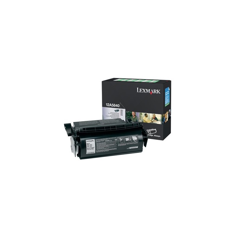 Lexmark 12A5840 cartucho de tóner Original Negro