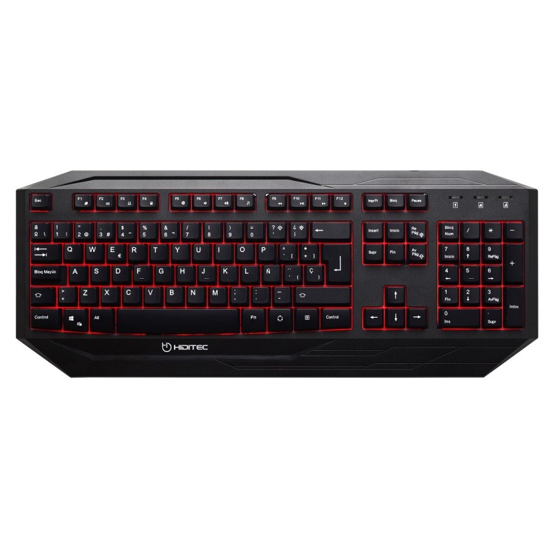 Hiditec GK200 - QWERTY Negro GKE010000