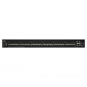 Cisco Small Business SG350XG-24F Gestionado L3 10G Ethernet (100 1000 10000) Negro 1U SG350XG-24F-K9-EU
