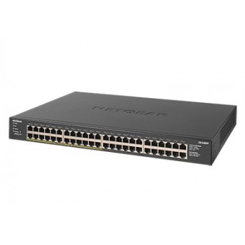 Netgear GS348PP No administrado Gigabit Ethernet (10 100 1000) Negro Energía sobre Ethernet (PoE) GS348PP-100EUS
