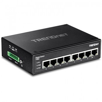 Trendnet TI-G80 switch No administrado L2 Gigabit Ethernet (10 100 1000) Negro