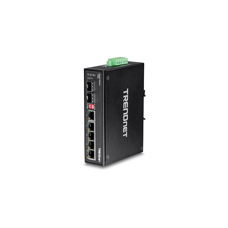 Trendnet TI-G62 switch No administrado L2 Gigabit Ethernet (10 100 1000) Negro