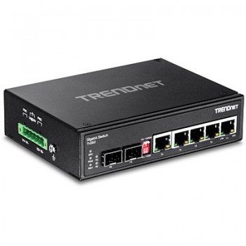 Trendnet TI-G62 switch No administrado L2 Gigabit Ethernet (10 100 1000) Negro