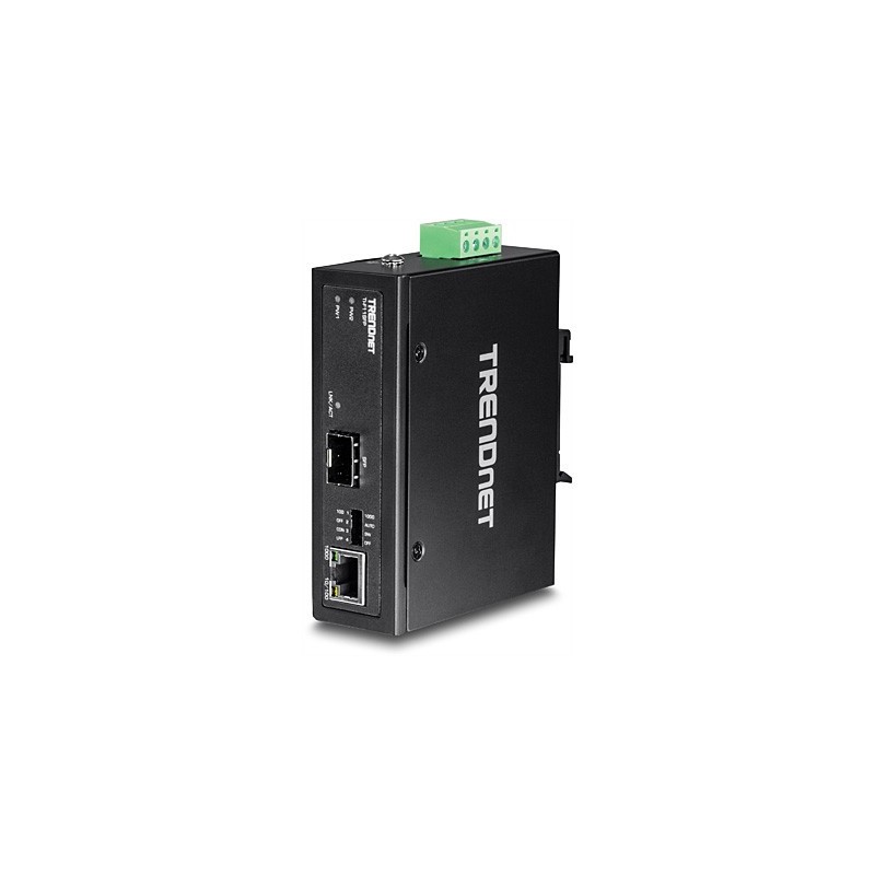 Trendnet TI-F11SFP convertidor de medio 1000 Mbit s Negro