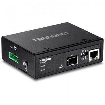 Trendnet TI-F11SFP convertidor de medio 1000 Mbit s Negro