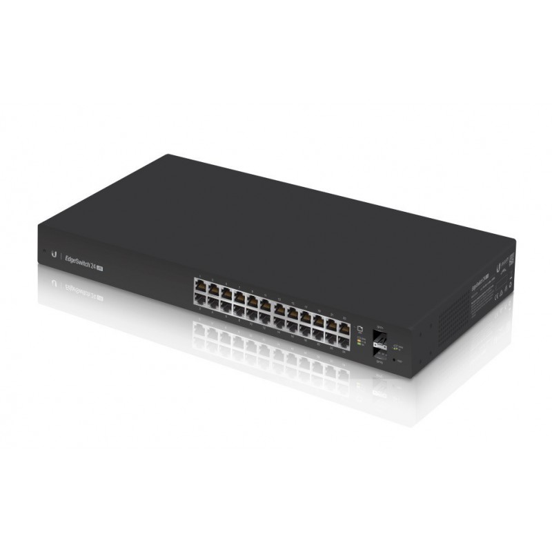 Ubiquiti Networks ES-24-LITE switch Gestionado Gigabit Ethernet (10 100 1000) Negro 1U UBN-ES-24-LITE