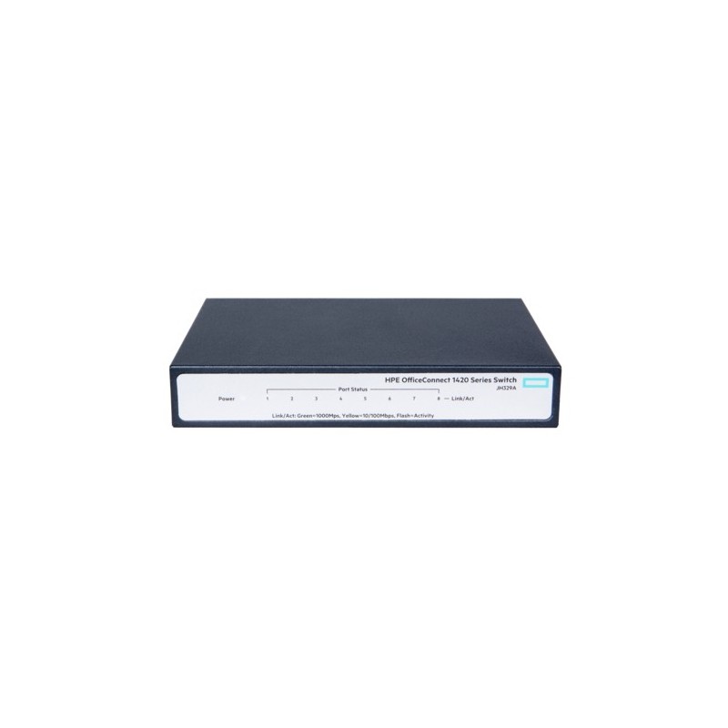 Hewlett Packard Enterprise OfficeConnect 1420 8G No administrado L2 Gigabit Ethernet (10 100 1000) G JH329AABB
