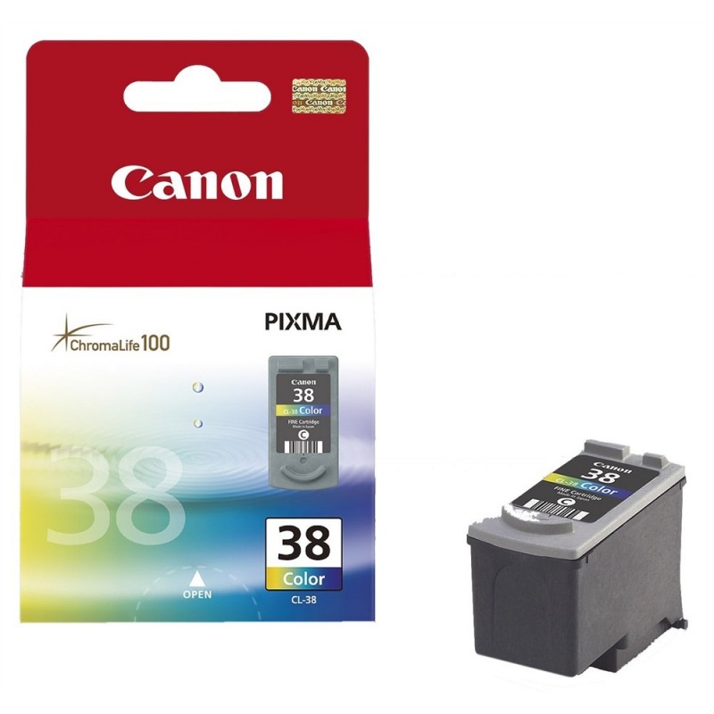 Canon CL-38 Original Cian, Magenta, Amarillo 2146B001