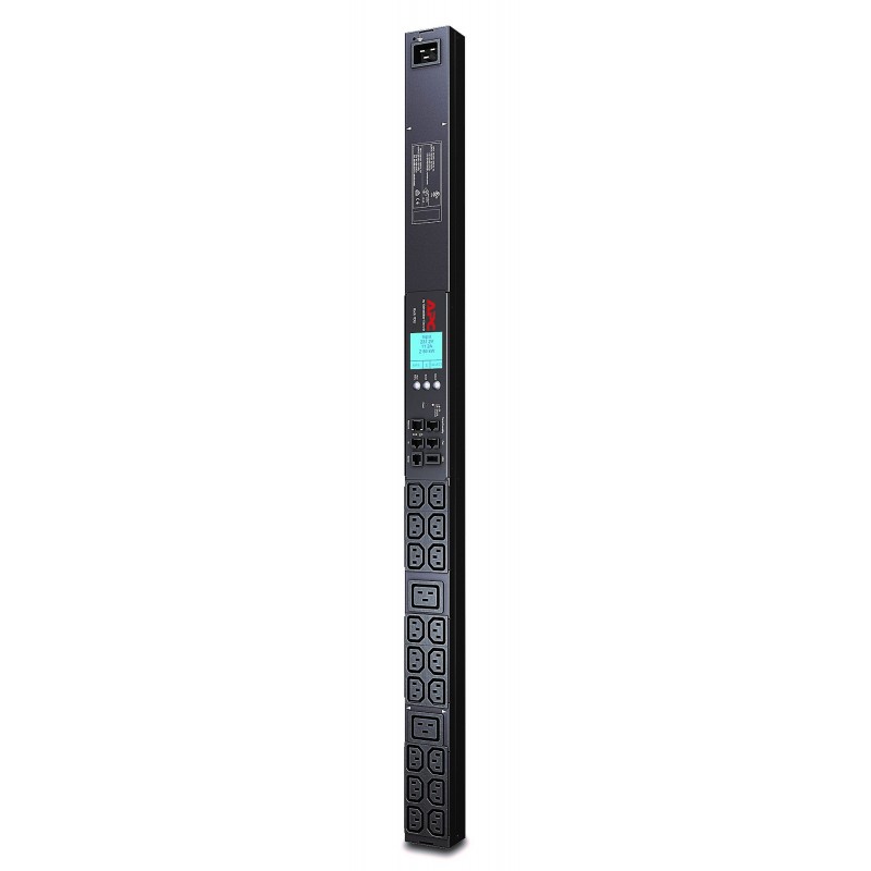 APC AP8858 unidad de distribución de energía (PDU) 0U Negro 20 salidas AC