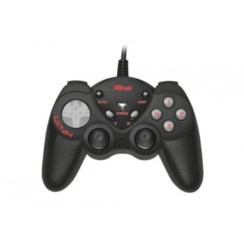Trust GXT 24 Gamepad PC USB 2.0 Negro 17416