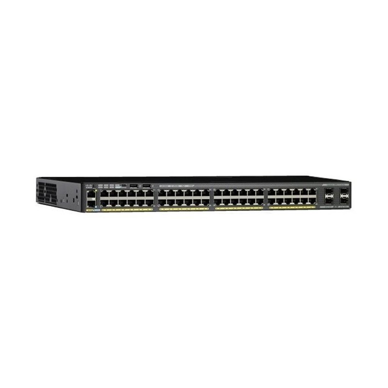 Cisco Catalyst WS-C2960X-48TS-L switch Gestionado L2 Gigabit Ethernet (10 100 1000) Negro 1U