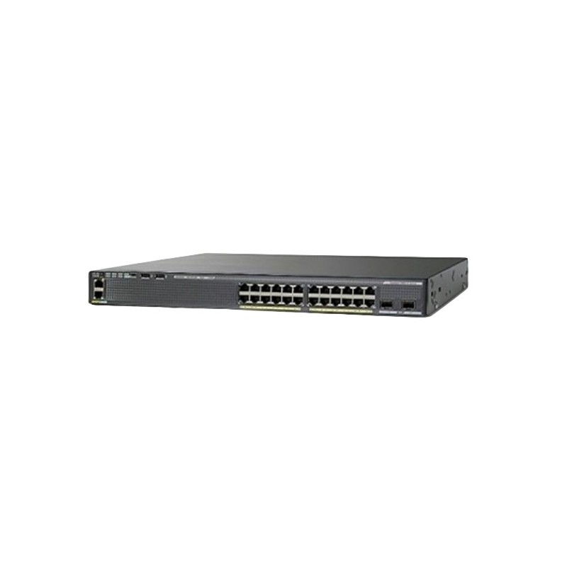 Cisco Catalyst WS-C2960XR-24TS-I switch Gestionado L2 Gigabit Ethernet (10 100 1000) Negro