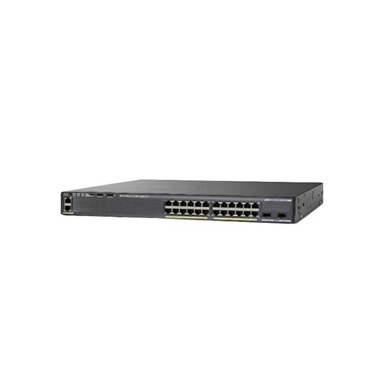 Cisco Catalyst WS-C2960XR-24PS-I switch Gestionado L2 Gigabit Ethernet (10 100 1000) Negro Energía s