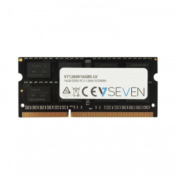 V7 16GB DDR3 PC3L-12800 1600MHz SO-DIMM módulo de memoria - V71280016GBS-LV