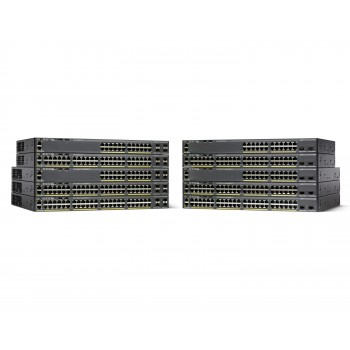 Cisco Small Business WS-C2960X-24TS-L switch Gestionado L2 L3 Gigabit Ethernet (10 100 1000) Negro 1