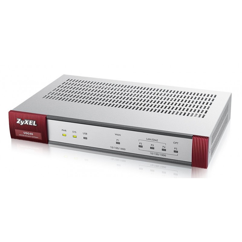 Zyxel USG40 UTM pasarel y controlador USG40-EU0102F
