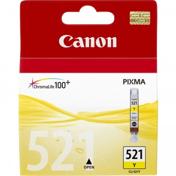 Canon CLI-521 Y Original Amarillo 2936B001