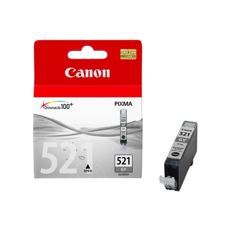 Canon CLI-521 GY Original Gris 2937B001
