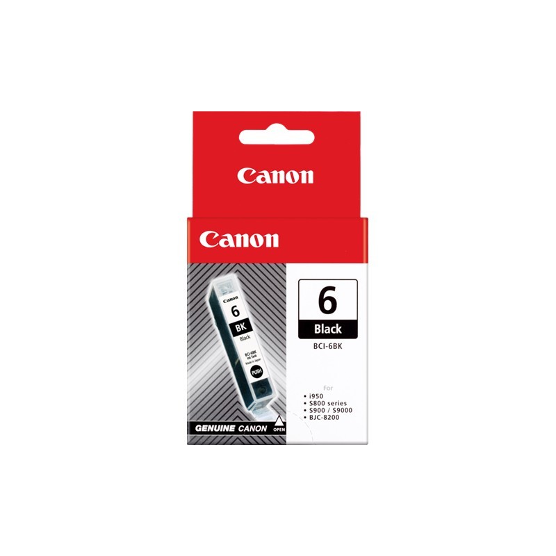 Canon BCI-6 BK Original Negro 4705A002