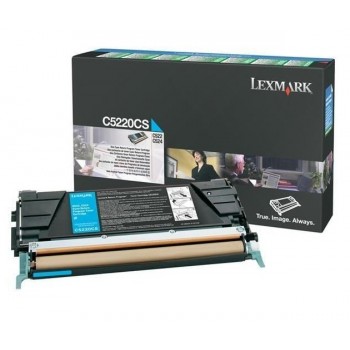 Lexmark C5220CS cartucho de tóner Original Cian