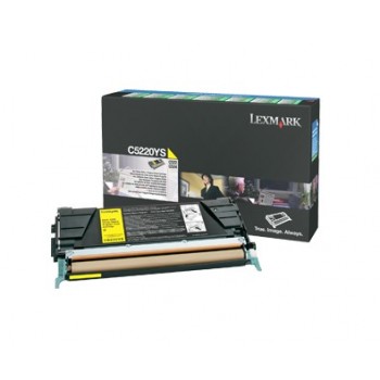 Lexmark C5220YS cartucho de tóner Original Amarillo