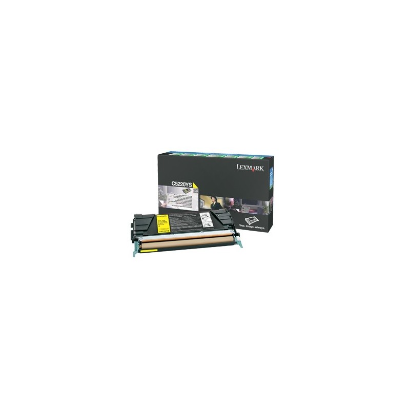 Lexmark C5220YS cartucho de tóner Original Amarillo