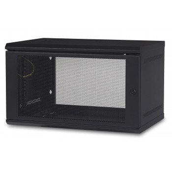 APC AR106 armario rack 6U Bastidor de pared Negro