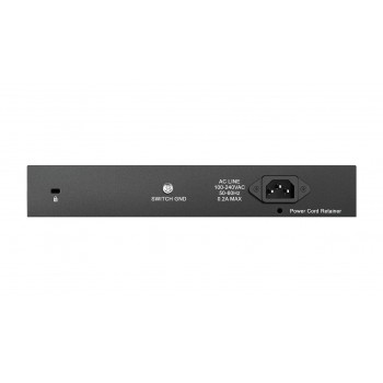 D-Link DGS-1016D E 16 puertos RJ-45 Negro, Metálico DGS-1016D
