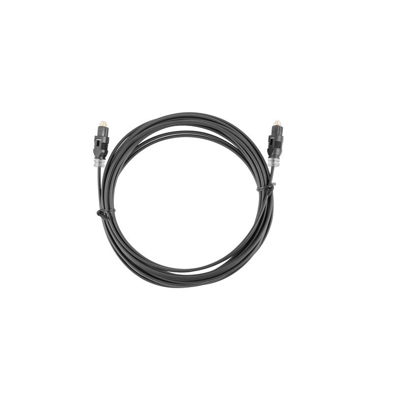 Lanberg CA-TOSL-10CC-0020-BK cable de fibra optica 2 m TOSLINK Negro