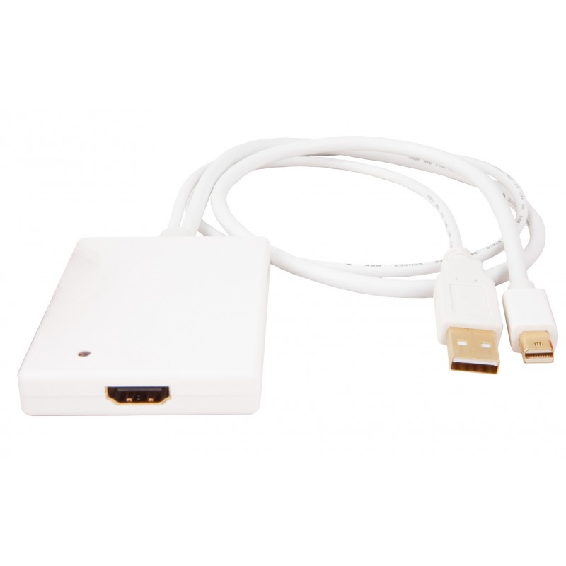 Urban Factory Mini DisplayPort + USB A HDMI tipo A (Estándar) Blanco CBB21UF