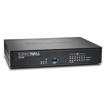 SonicWall TZ400 cortafuegos (hardware) 1300 Mbit s Escritorio 01-SSC-0213