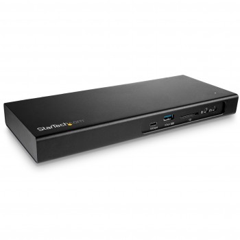 StarTech.com TB3DK2DPM2 base para portátil y replicador de puertos Alámbrico USB 3.0 (3.1 Gen 1) Typ