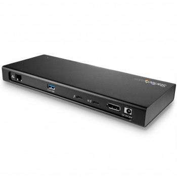 StarTech.com TB3DK2DPM2 base para portátil y replicador de puertos Alámbrico USB 3.0 (3.1 Gen 1) Typ