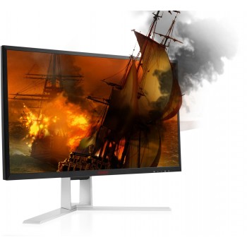AOC AG271QG - 27 - Wide Quad HD - IPS - 4 ms - Negro, Rojo - AG271QG