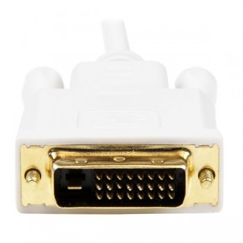 StarTech.com Cable de 91cm Adaptador de Vídeo Mini DisplayPort a DVI-D - Conversor Pasivo - 1920x120 MDP2DVIMM3W