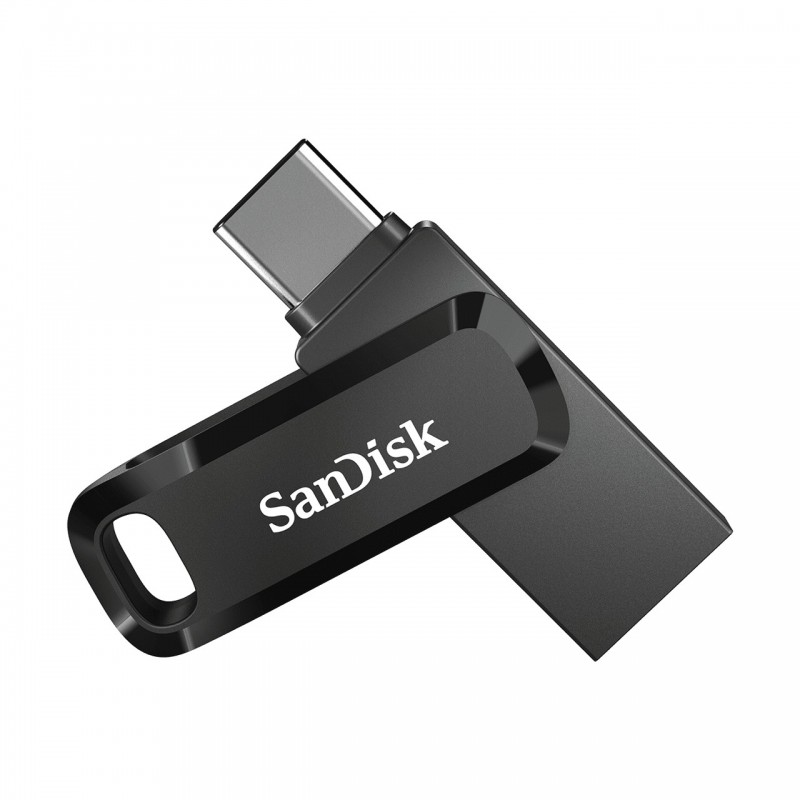 Sandisk Ultra Dual Drive Go - 64GB USB Type-A   USB Type-C 3.2 Gen 1 (3.1 Gen 1) Negro SDDDC3-064G-G46
